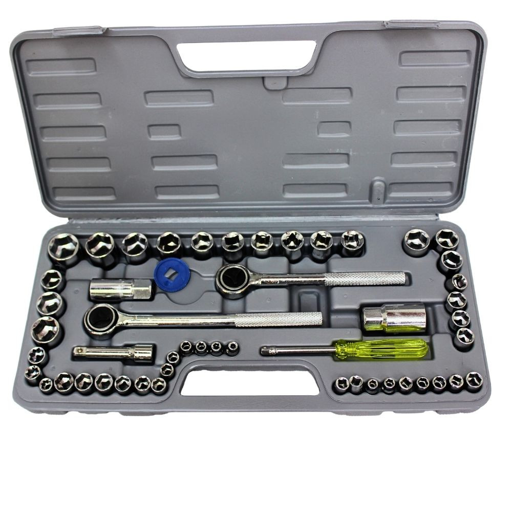 Safarimax Juego de Dados y Herramientas 52 Piezas (con maletín)