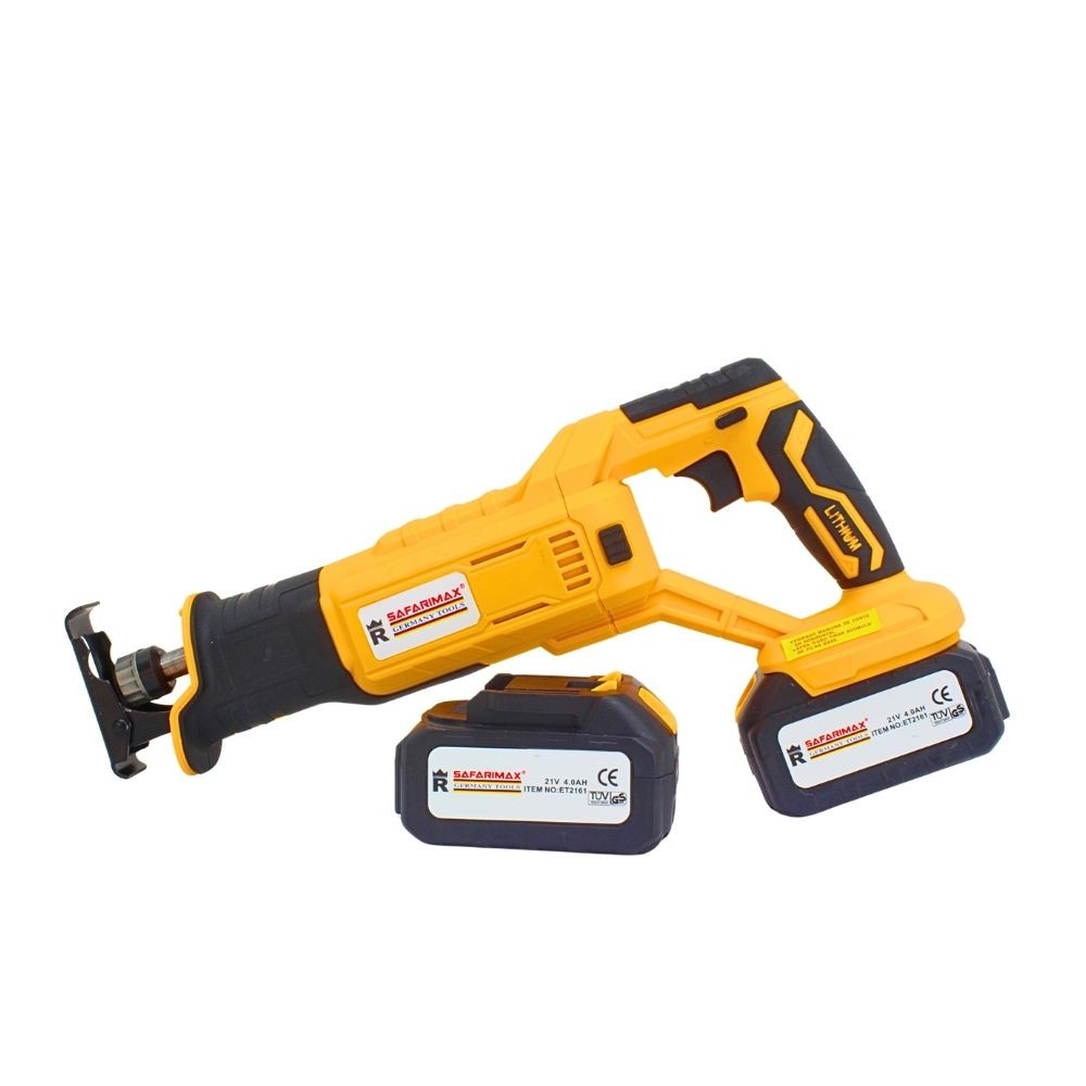 Sierra Sable Inalámbrica 21V (con 2 baterías y hojas)